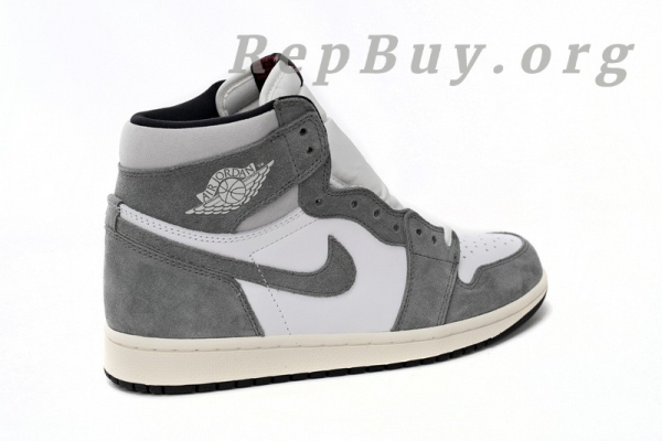 Top Version Air Jordan 1 High OG “Washed Heritage”Wash Black DZ5485-051 - Image 8