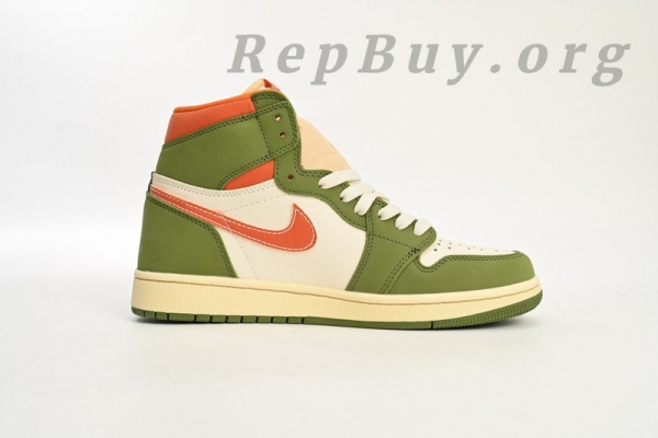Top Version Air Jordan 1 High OG Craft Celadon FB9934-300 - Image 3