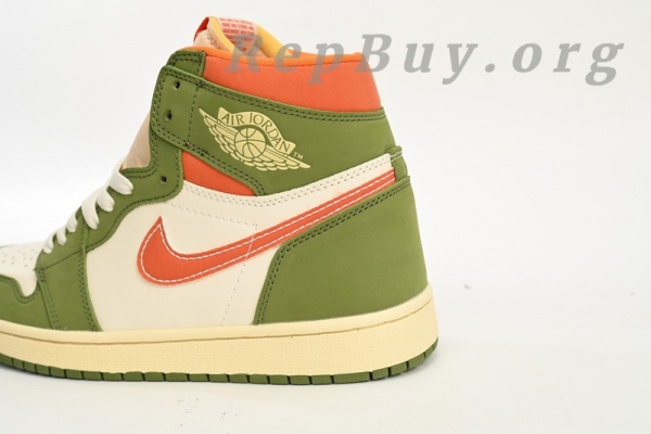 Top Version Air Jordan 1 High OG Craft Celadon FB9934-300 - Image 8