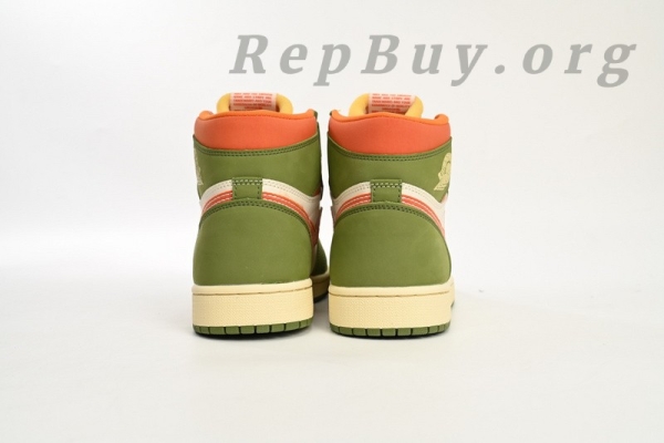 Top Version Air Jordan 1 High OG Craft Celadon FB9934-300 - Image 4