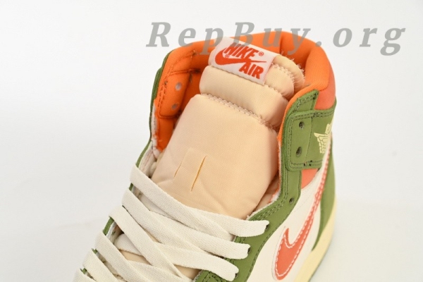 Top Version Air Jordan 1 High OG Craft Celadon FB9934-300 - Image 7