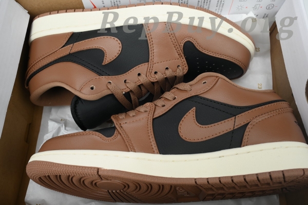 Top Version Air Jordan 1 Low 'Archaeo Brown' DC0774-021 - 图片 12