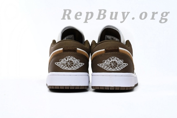 Top Version Air Jordan 1 Low “Mocha Toe” DV0426-301 - 图片 4