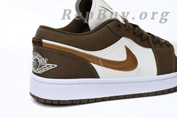 Top Version Air Jordan 1 Low “Mocha Toe” DV0426-301 - 图片 9
