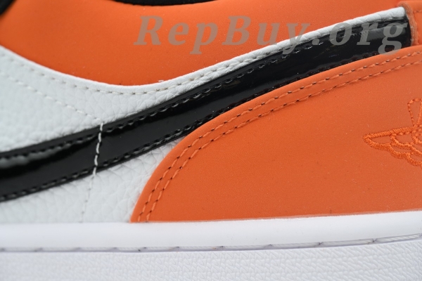 Top Version Air Jordan 1 Low 'Shattered Backboard' 553558-128 - 图片 5