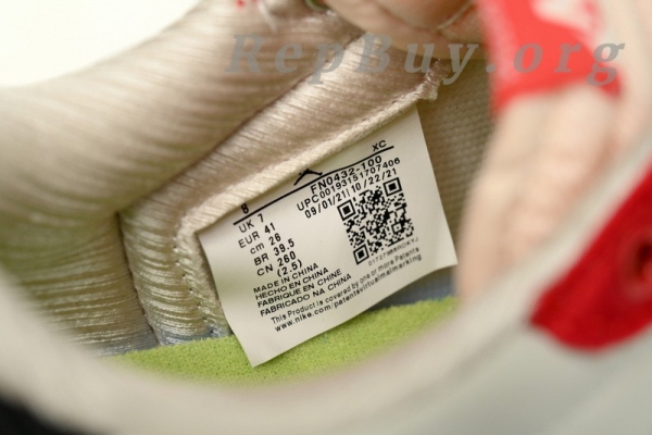 Top Version Air Jordan 1 Retro Low OG Trophy Room Away FN0432-100 - 图片 8