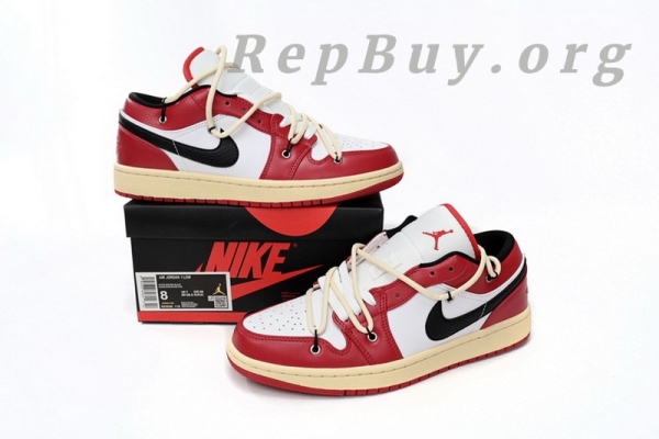 Top Version Air Jordan 1 Low Chicago Bandage 3558-118 - 图片 11