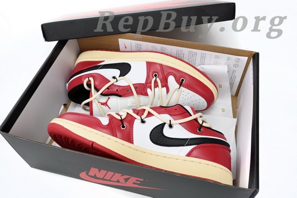 Top Version Air Jordan 1 Low Chicago Bandage 3558-118 - 图片 13