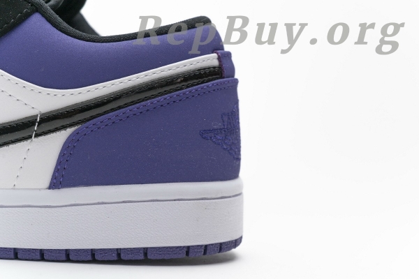 Top Version Air Jordan 1 Low Court Purple 553558-125 - 图片 12