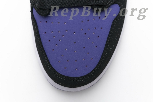 Top Version Air Jordan 1 Low Court Purple 553558-125 - 图片 18