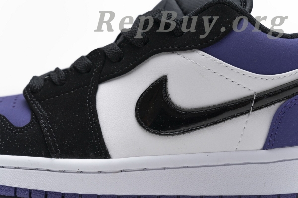 Top Version Air Jordan 1 Low Court Purple 553558-125 - 图片 13
