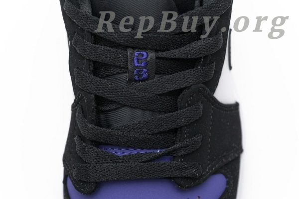 Top Version Air Jordan 1 Low Court Purple 553558-125 - 图片 17