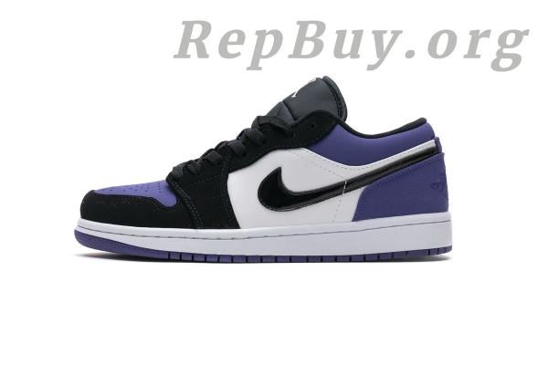 Top Version Air Jordan 1 Low Court Purple 553558-125