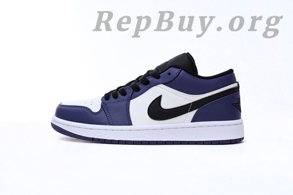 Top Version Air Jordan 1 Low Court Purple White 553558-500