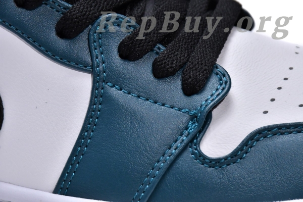Top Version Air Jordan 1 Low Dark Teal 553558-411 - 图片 11