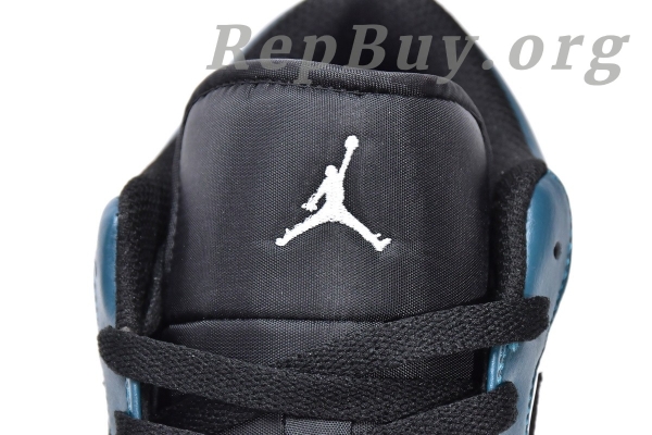 Top Version Air Jordan 1 Low Dark Teal 553558-411 - 图片 12