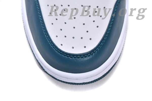 Top Version Air Jordan 1 Low Dark Teal 553558-411 - 图片 14