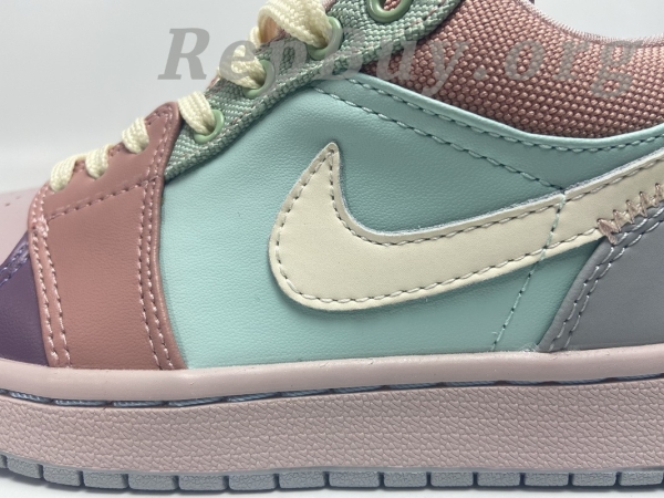 Top Version Air Jordan 1 Low Easter Pastel DJ5196-615 - 图片 8