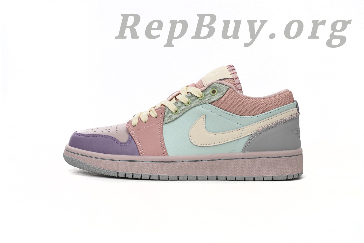 Best Top Version Air Jordan 1 Low Easter Pastel DJ5196-615 Replica