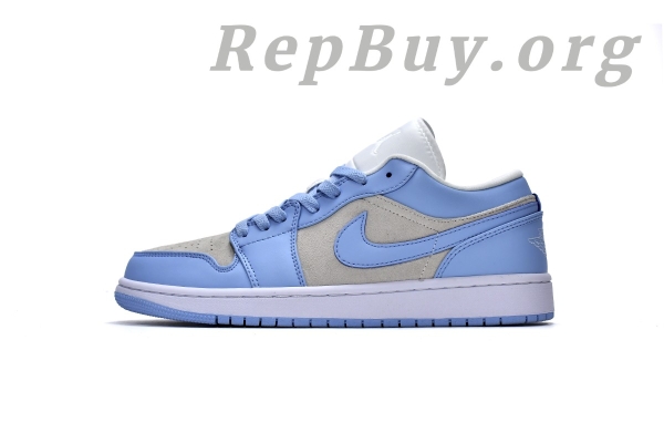 Top Version Air Jordan 1 Low Football Grey Aluminum (W) DC0774-050