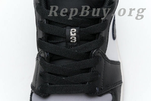 Top Version Air Jordan 1 Low Grey Toe 553558-110 - 图片 12