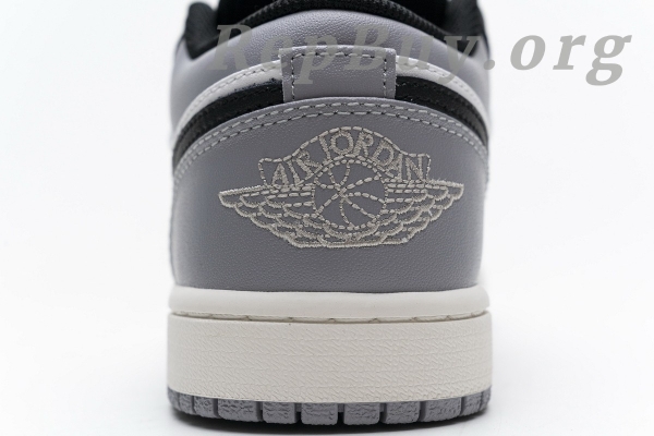Top Version Air Jordan 1 Low Grey Toe 553558-110 - 图片 17