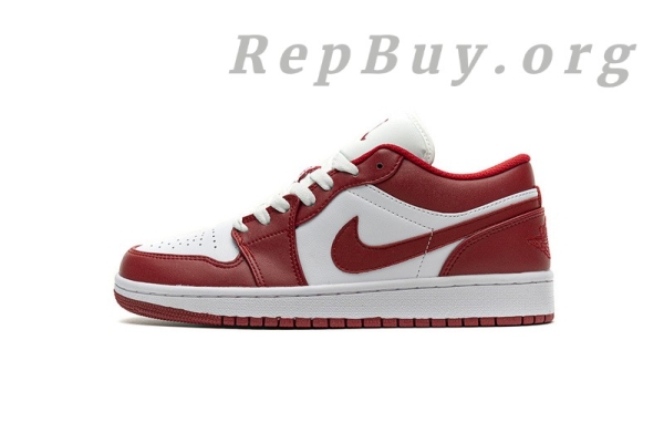 Top Version Air Jordan 1 Low Gym Red White 553558-611