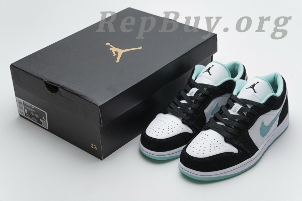 Top Version Air Jordan 1 Low Island Green CQ9828-131 - Image 19