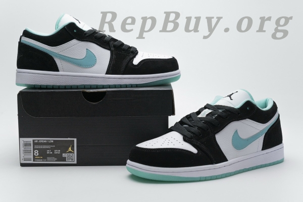 Top Version Air Jordan 1 Low Island Green CQ9828-131 - Image 20