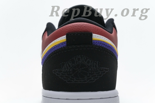 Top Version Air Jordan 1 Low Lakers Top 3 CJ9216-051 - Image 11