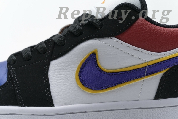 Top Version Air Jordan 1 Low Lakers Top 3 CJ9216-051 - Image 13