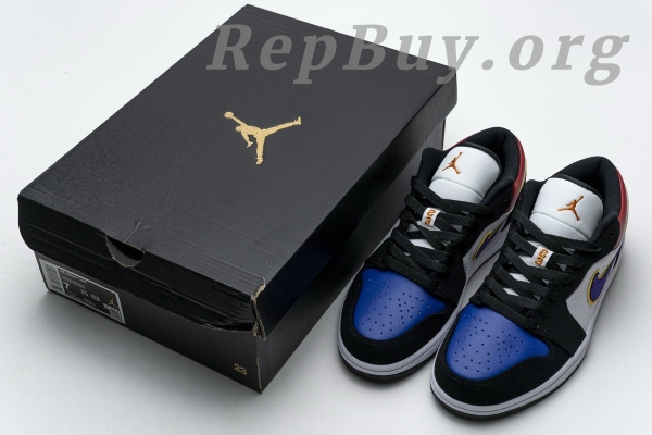 Top Version Air Jordan 1 Low Lakers Top 3 CJ9216-051 - Image 19