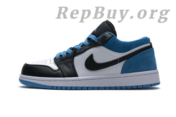 Top Version Air Jordan 1 Low Laser Blue (GS) CT1564-004 - Image 2