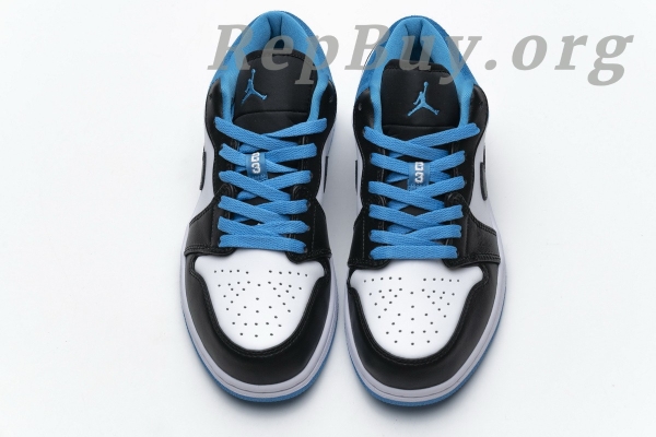 Top Version Air Jordan 1 Low Laser Blue (GS) CT1564-004 - Image 8