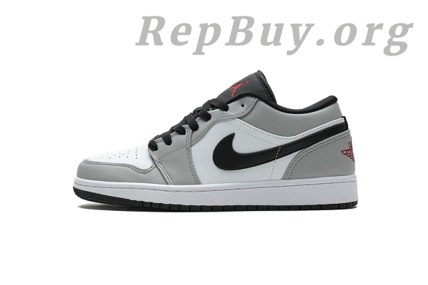 Top Version Air Jordan 1 Low Light Smoke Grey 553558-030