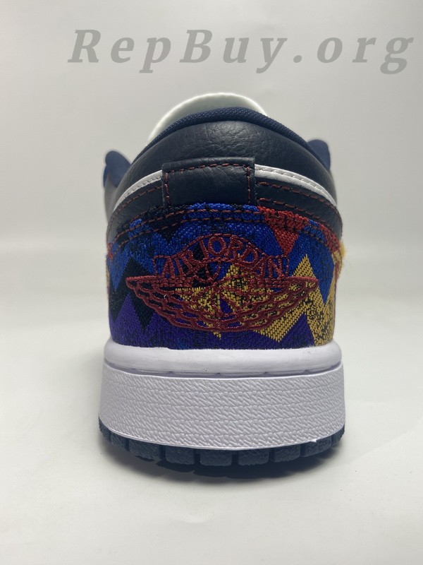 Top Version Air Jordan 1 Low Nothing But Net CZ8659-100 - Image 3