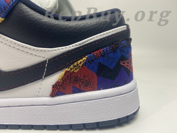 Top Version Air Jordan 1 Low Nothing But Net CZ8659-100 - Image 6