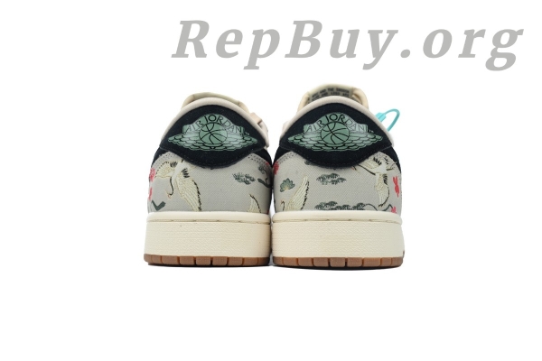 Top Version Air Jordan 1 Low OG, High Quality Replica Jordan 1 Low, Best Copy AJ1 Low OG Cranes, Rui Hachimura Oatmeal Sneakers, HV8239-100 Reps, 1:1 Replica Jordan Shoes, Premium Fake Air Jordan 1