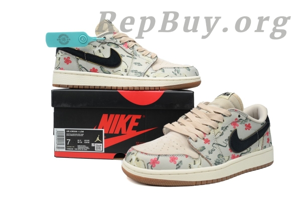 Top Version Air Jordan 1 Low OG, High Quality Replica Jordan 1 Low, Best Copy AJ1 Low OG Cranes, Rui Hachimura Oatmeal Sneakers, HV8239-100 Reps, 1:1 Replica Jordan Shoes, Premium Fake Air Jordan 1