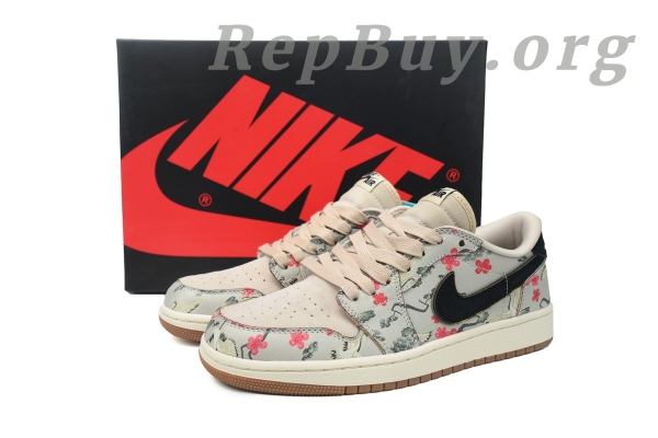 Top Version Air Jordan 1 Low OG, High Quality Replica Jordan 1 Low, Best Copy AJ1 Low OG Cranes, Rui Hachimura Oatmeal Sneakers, HV8239-100 Reps, 1:1 Replica Jordan Shoes, Premium Fake Air Jordan 1