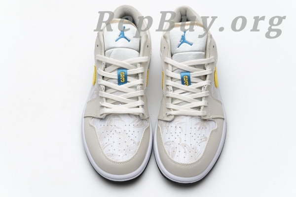 Top Version Air Jordan 1 Low Palm Tree CK3022-107 - 图片 7