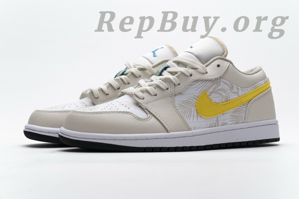 Top Version Air Jordan 1 Low Palm Tree CK3022-107 - 图片 5