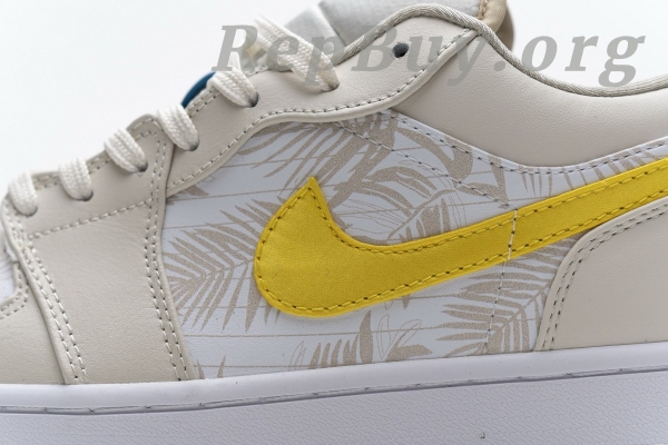 Top Version Air Jordan 1 Low Palm Tree CK3022-107 - 图片 14