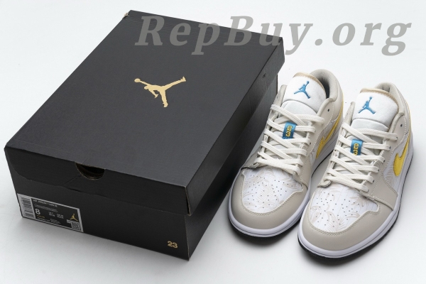 Top Version Air Jordan 1 Low Palm Tree CK3022-107 - 图片 16