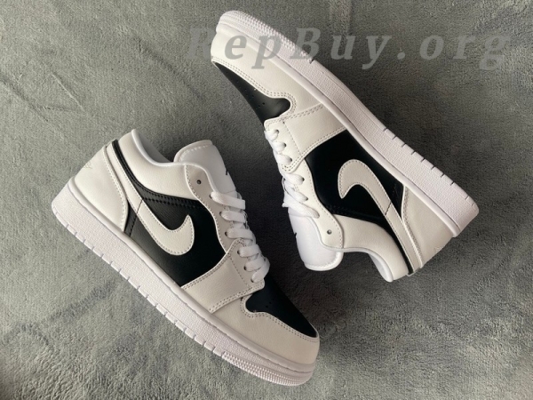 Top Version Air Jordan 1 Low Panda (W) DC0774-100 - 图片 3