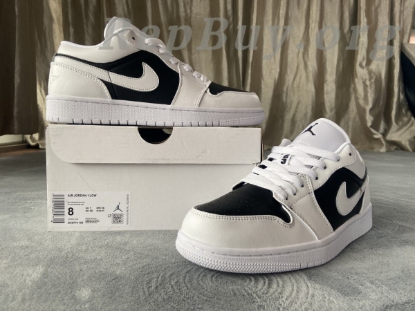 Top Version Air Jordan 1 Low Panda (W) DC0774-100 - 图片 12