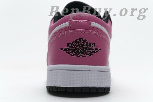Top Version Air Jordan 1 Low Pinksicle (GS) 554723-106 - 图片 17