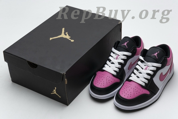 Top Version Air Jordan 1 Low Pinksicle (GS) 554723-106 - 图片 18
