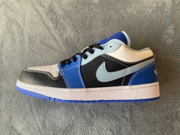 Top Version Air Jordan 1 Low Racer Blue White DH0206-400
