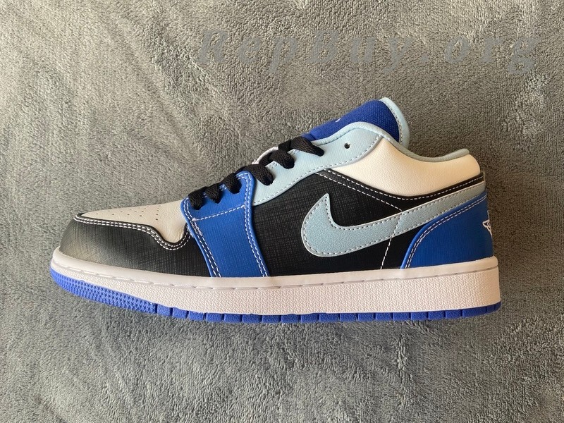 Best Top Version Air Jordan 1 Low Racer Blue White DH0206-400 Replica